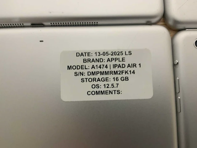 Apple ipad air 1 & 2 tablet (25x) - afbeelding 12 van  26