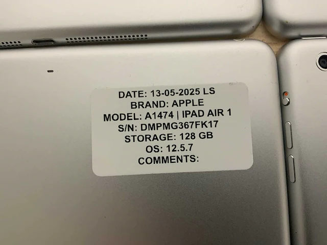 Apple ipad air 1 & 2 tablet (25x) - afbeelding 13 van  26