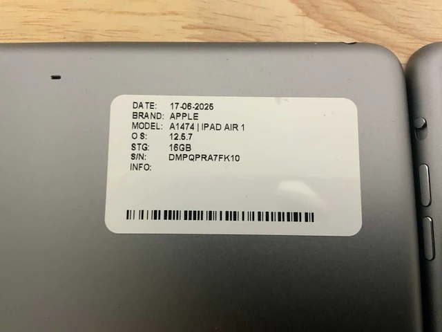 Apple ipad air 1 & 2 tablet (25x) - afbeelding 15 van  26
