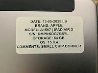 Apple ipad air 1 & 2 tablet (25x) - afbeelding 18 van  26