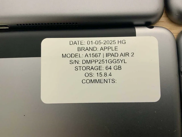 Apple ipad air 1 & 2 tablet (25x) - afbeelding 19 van  26