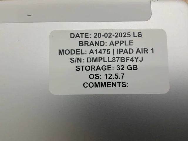 Apple ipad air 1 & 2 tablet (25x) - afbeelding 22 van  26