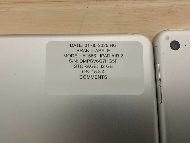 Apple ipad air 1 & 2 tablet (25x) - afbeelding 3 van  26