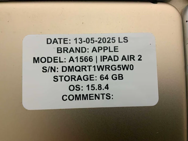 Apple ipad air 1 & 2 tablet (25x) - afbeelding 13 van  26