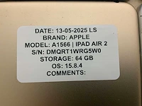 Apple ipad air 1 & 2 tablet (25x) - afbeelding 13 van  26