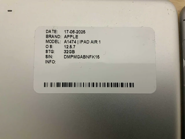 Apple ipad air 1 & 2 tablet (25x) - afbeelding 14 van  26