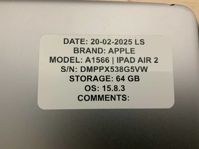 Apple ipad air 1 & 2 tablet (25x) - afbeelding 15 van  26