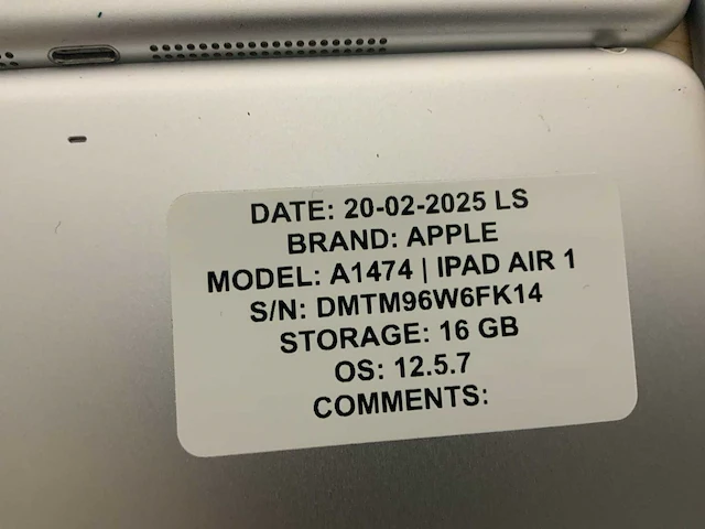 Apple ipad air 1 & 2 tablet (25x) - afbeelding 24 van  26