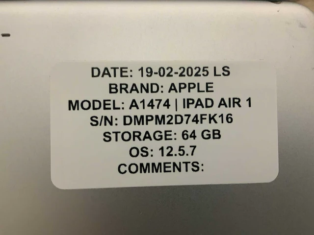 Apple ipad air 1 & 2 tablet (25x) - afbeelding 25 van  26