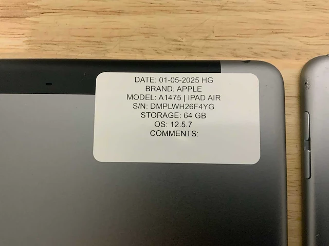 Apple ipad air 1 & 2 tablet (25x) - afbeelding 2 van  26