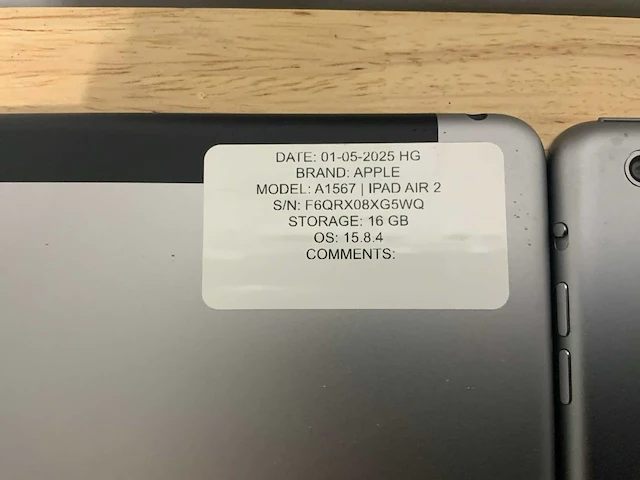 Apple ipad air 1 & 2 tablet (25x) - afbeelding 3 van  26
