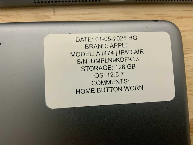 Apple ipad air 1 & 2 tablet (25x) - afbeelding 6 van  26