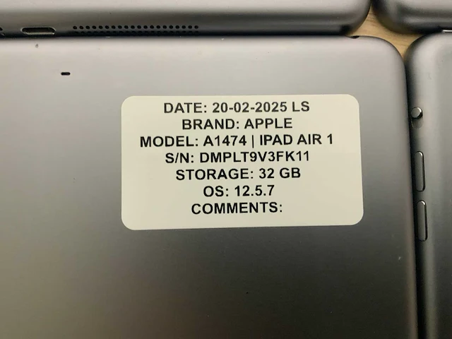 Apple ipad air 1 & 2 tablet (25x) - afbeelding 7 van  26