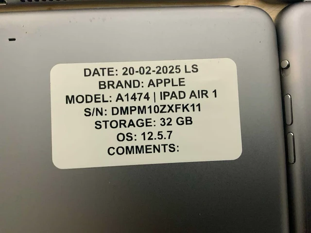 Apple ipad air 1 & 2 tablet (25x) - afbeelding 8 van  26