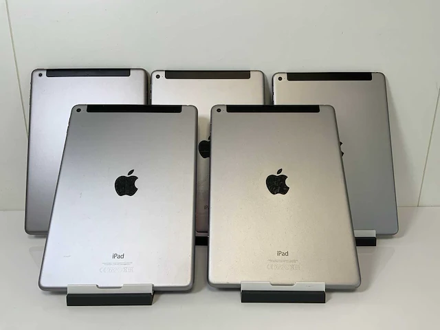 Apple ipad air 2 - wi-fi & cellular - 32 gb - space gray (5x) - afbeelding 4 van  4