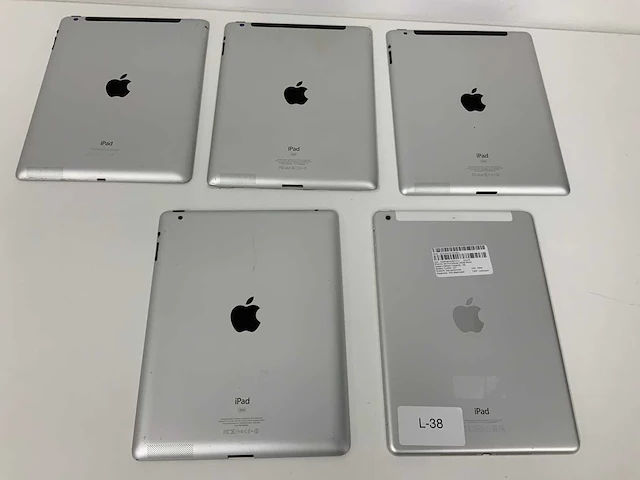Apple ipad air (wi-fi + cellular) 32gb silver (5x) - afbeelding 3 van  3