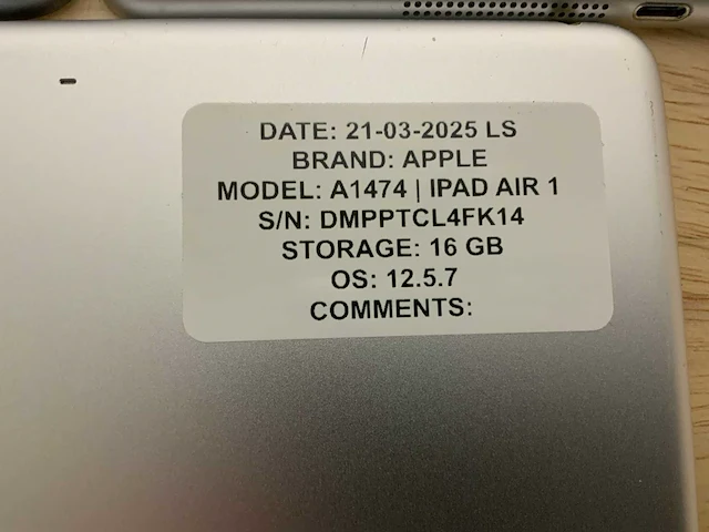 Apple ipad air2 & air tablet (13x) - afbeelding 2 van  16