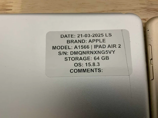 Apple ipad air2 & air tablet (13x) - afbeelding 3 van  16