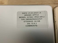 Apple ipad air2 & air tablet (13x) - afbeelding 3 van  16