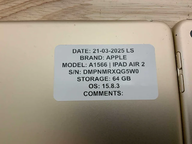 Apple ipad air2 & air tablet (13x) - afbeelding 4 van  16