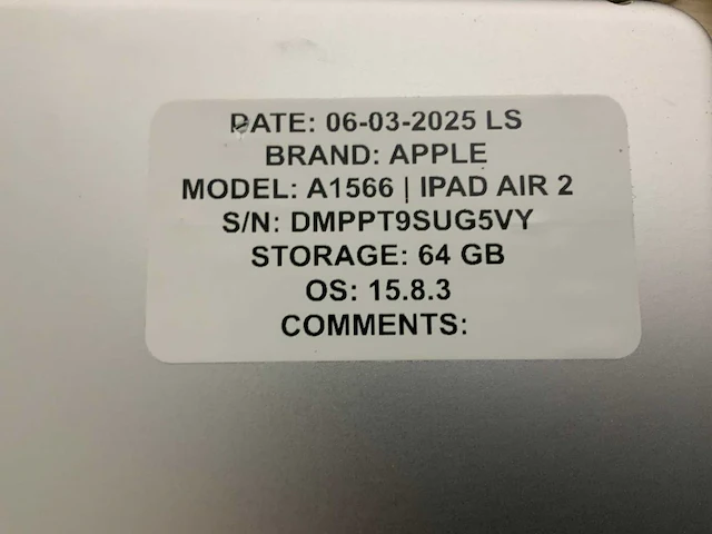 Apple ipad air2 & air tablet (13x) - afbeelding 6 van  16