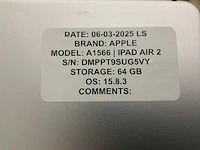 Apple ipad air2 & air tablet (13x) - afbeelding 6 van  16