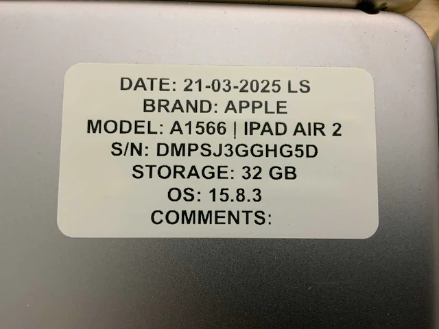 Apple ipad air2 & air tablet (13x) - afbeelding 7 van  16