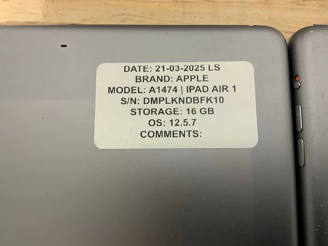 Apple ipad air2 & air tablet (13x) - afbeelding 11 van  16