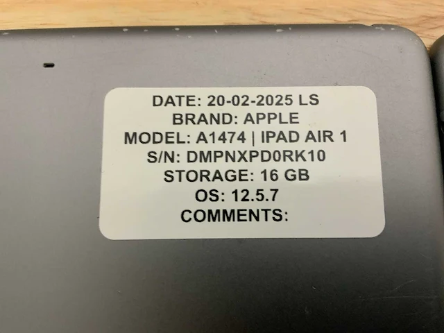 Apple ipad air2 & air tablet (13x) - afbeelding 12 van  16
