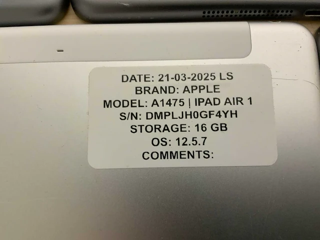 Apple ipad air2 & air tablet (13x) - afbeelding 15 van  16