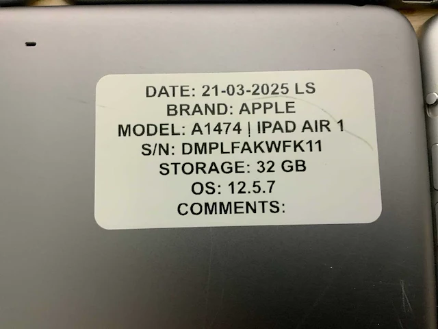 Apple ipad air2 & air tablet (13x) - afbeelding 16 van  16