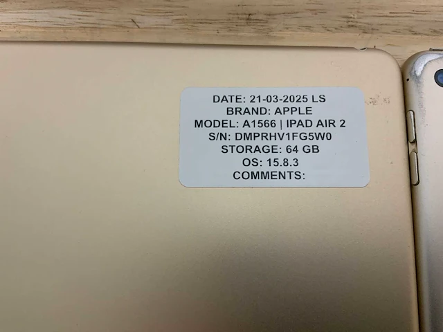 Apple ipad air2 & air tablet (13x) - afbeelding 4 van  16