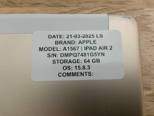 Apple ipad air2 & air tablet (13x) - afbeelding 5 van  16