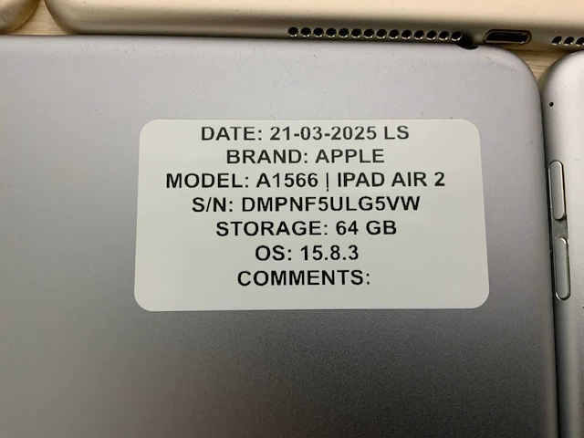 Apple ipad air2 & air tablet (13x) - afbeelding 7 van  16