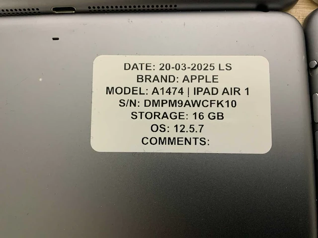 Apple ipad air2 & air tablet (13x) - afbeelding 16 van  16