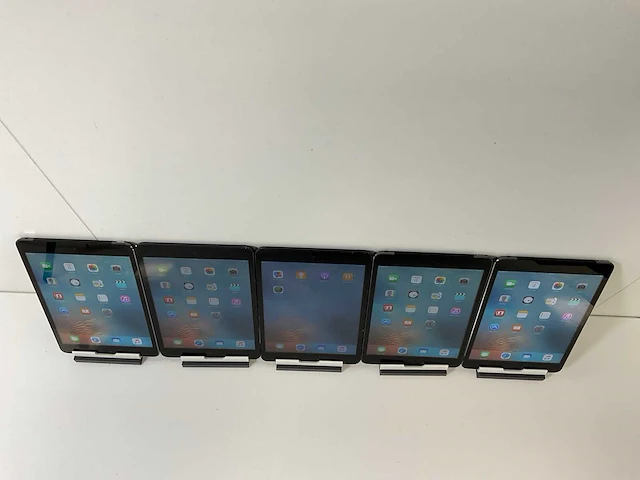 Apple ipad mini - wifi + cellular - 16 gb - space gray / black (5x) - afbeelding 4 van  11