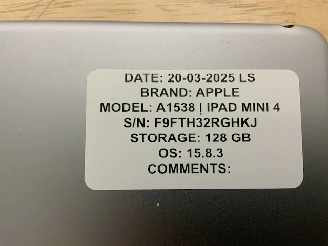 Apple ipad mini 1 & 2 & 4 tablet (14x) - afbeelding 14 van  16