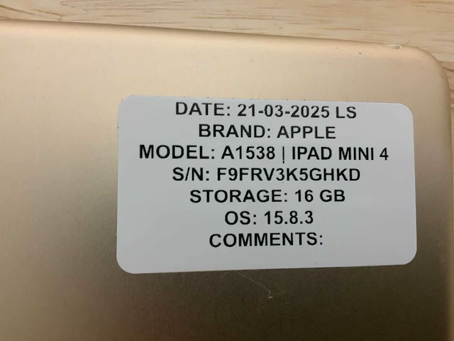Apple ipad mini 1 & 2 & 4 tablet (14x) - afbeelding 15 van  16