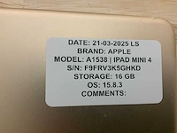 Apple ipad mini 1 & 2 & 4 tablet (14x) - afbeelding 15 van  16