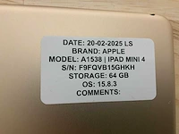 Apple ipad mini 1 & 2 & 4 tablet (14x) - afbeelding 16 van  16
