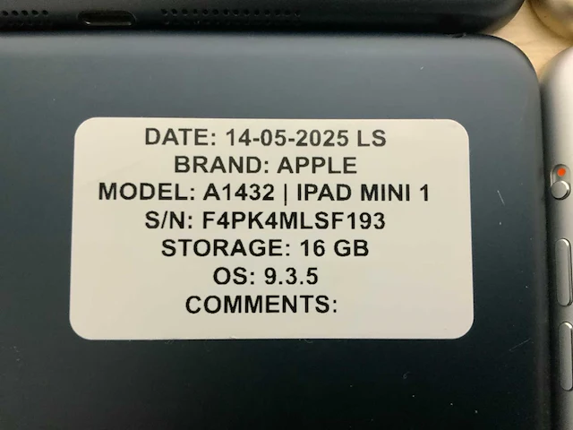 Apple ipad mini 1 & 2 & 4 tablet (5x) - afbeelding 10 van  10