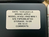 Apple ipad mini 1 & 2 & 4 tablet (5x) - afbeelding 10 van  10