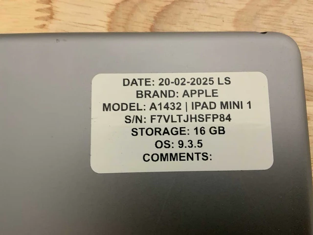 Apple ipad mini 1&2 a1489/a1432 tablet (7x) - afbeelding 5 van  9