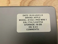 Apple ipad mini 1&2 a1489/a1432 tablet (7x) - afbeelding 5 van  9