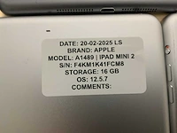 Apple ipad mini 1&2 a1489/a1432 tablet (7x) - afbeelding 7 van  9