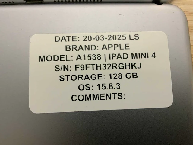 Apple ipad mini 1/2/4 tablet (8x) - afbeelding 3 van  13