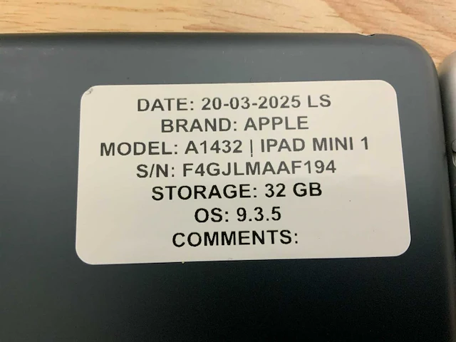 Apple ipad mini 1/2/4 tablet (8x) - afbeelding 10 van  13