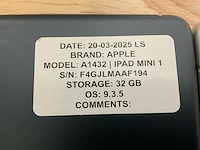 Apple ipad mini 1/2/4 tablet (8x) - afbeelding 10 van  13