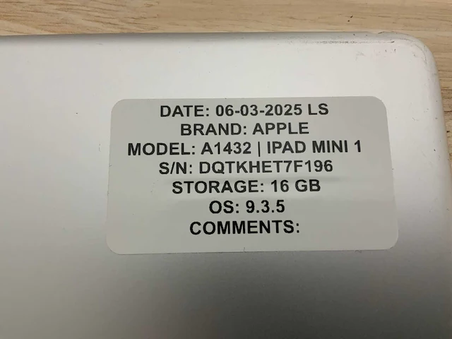 Apple ipad mini 1/2/4 tablet (8x) - afbeelding 11 van  13