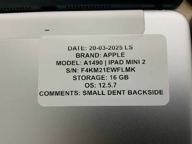 Apple ipad mini 1/2/4 tablet (8x) - afbeelding 12 van  13
